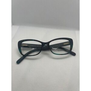 Versace Designer Cat Eye Eyeglasses Frames Black/Green MOD 3201